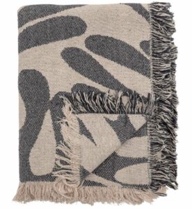 Decke ALK Grün aus weichem Material für gemütliche Abende und stilvolle Einrichtung