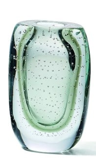 Mundgeblasene Glasvase Amara in elegantem Design und hochwertiger Handarbeit