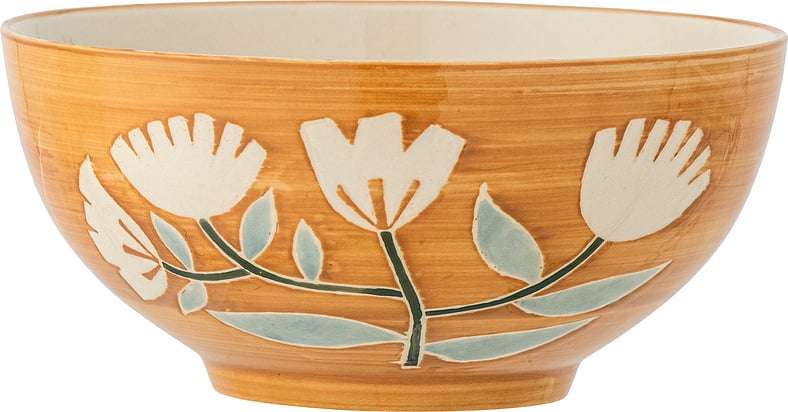 Schale Tangier aus Keramik mit handgemachtem Design und orientalischem Muster