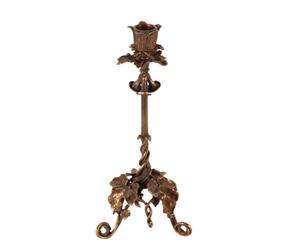 Handgefertigter Kerzenhalter im Art Noveau Stil, elegantes Design für stimmungsvolle Beleuchtung und dekorative Akzente in jedem Raum.