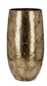Vase Bimala Gold hohe Dekovase 80,5 cm elegant modern Wohnzimmer