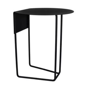 Beistelltisch Tilt aus Holz mit einem Durchmesser von 40 cm und einer Höhe von 48 cm moderner runder Beistelltisch für Wohnzimmer und Schlafzimmer