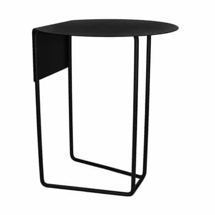 Beistelltisch Tilt aus Holz mit einem Durchmesser von 40 cm und einer Höhe von 48 cm moderner runder Beistelltisch für Wohnzimmer und Schlafzimmer