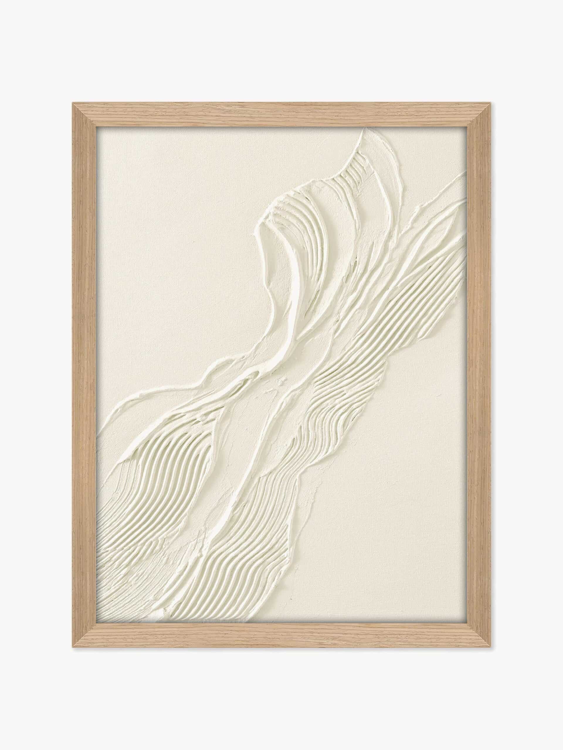 Handbemalte gerahmte Leinwand Heritage mit detailreichem Vintage-Design und hochwertiger Kunstfertigkeit