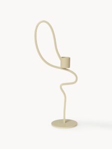 Metall-Kerzenhalter Valse elegantes Design für Wohnraumdekoration aus robustem Metall