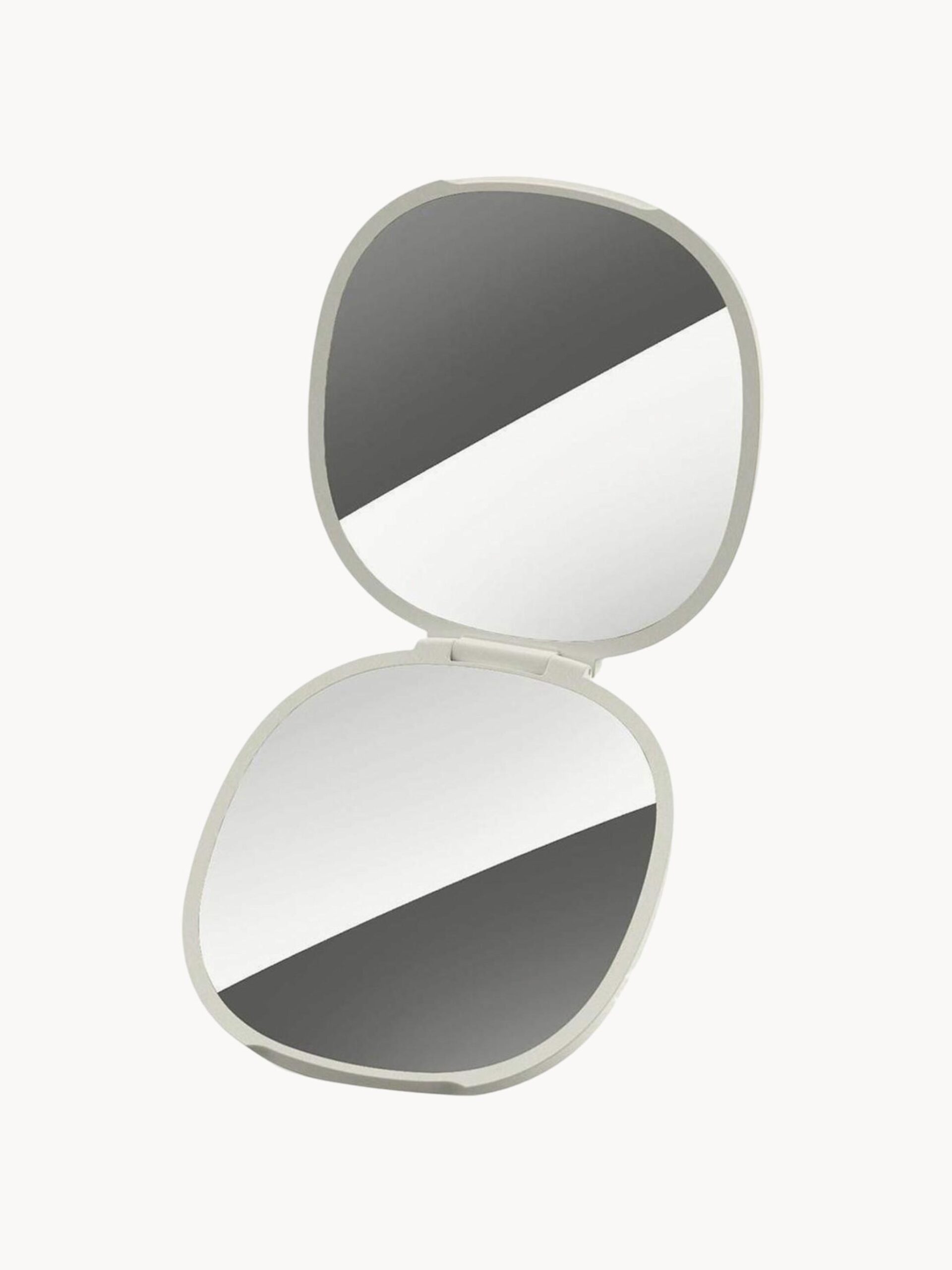 2-in-1 Kosmetikspiegel Viva mit beleuchtetem Spiegel und Vergrößerungsfunktion für präzises Make-up und perfekte Pflege